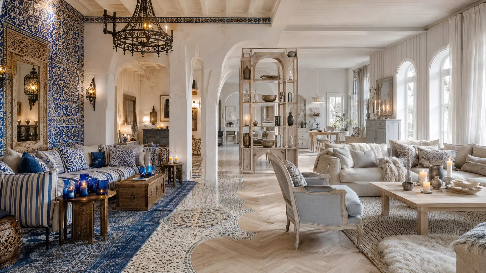 Tunisian vs Swedish Interior Style Comparison Guide